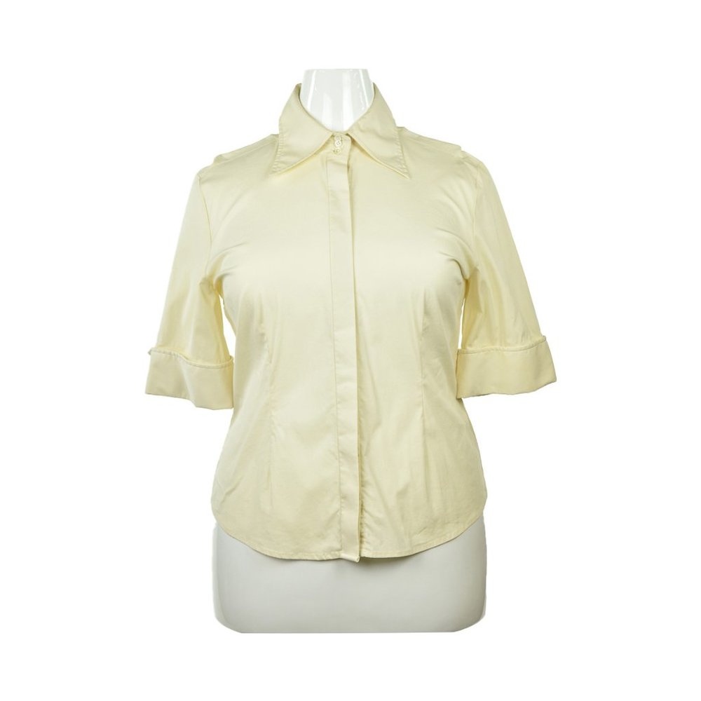 Facconable Button Down Shirts Xl Tan - image 1